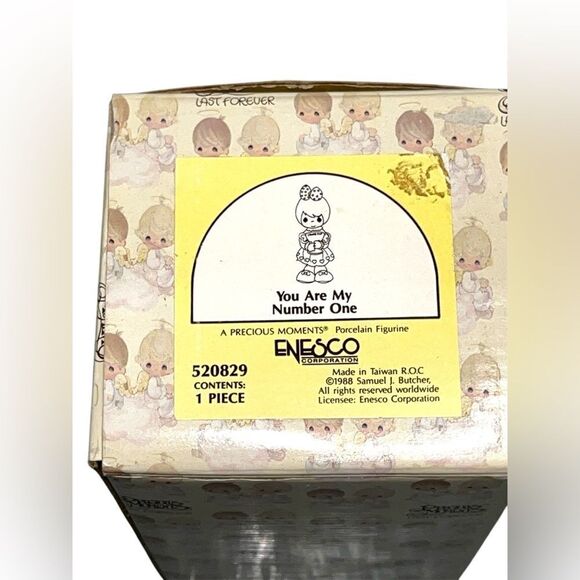 Precious Moments 520829 “You are My Number One”‎ Loving Cup Vintage With Box - Picture 5 of 5